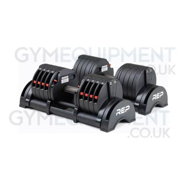 REP Fitness Quickdraw Adjustable Dumbbells