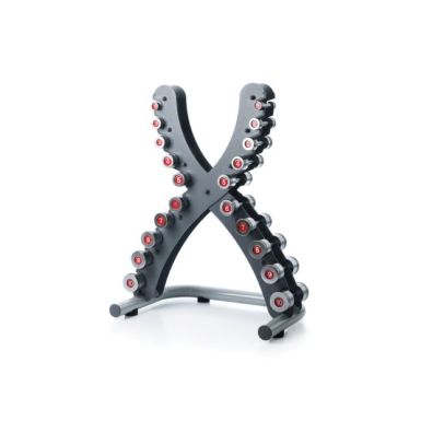 Classic Steel Dumbbells and X RACK - 2kg - 20kg Pairs