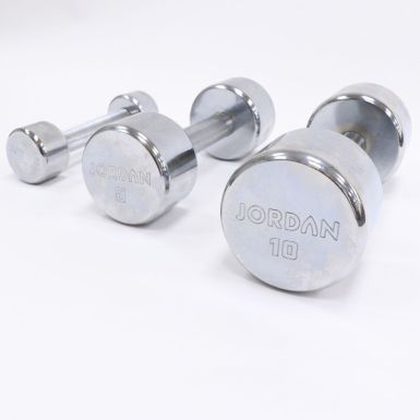 jordan chrome dumbbells