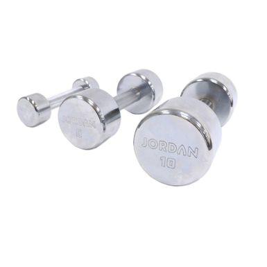 jordan chrome dumbbell sets