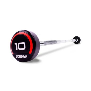 jordan premium urethane barbells straight bar