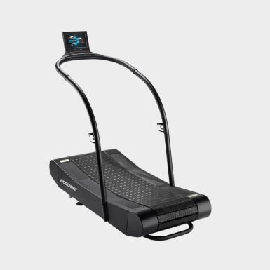 woodway curve trainer with 10" prosmart console