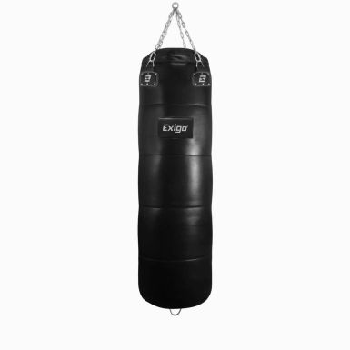 exigo elite 4ft leather straight punch bag 40kg