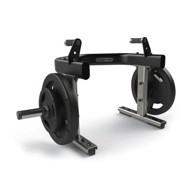 exigo plate loaded shrug frame