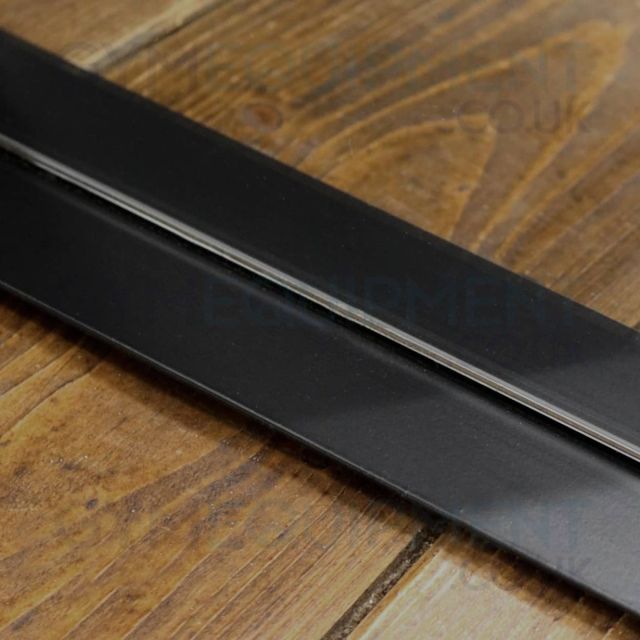 Arcus Arched Black Metal Mirror