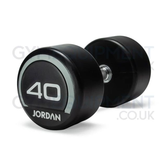 Jordan Premium Urethane Dumbbell Sets (Grey Ends)