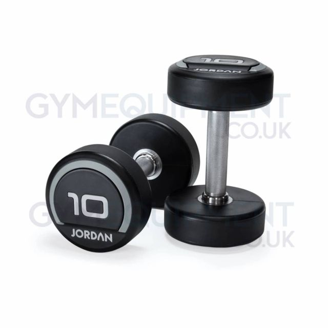 Jordan Urethane Dumbbell Sets (Grey Ends)
