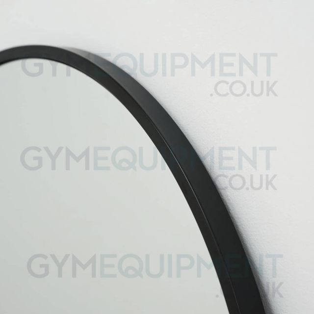 Liberty Arch Metal Mirror in Black Frame