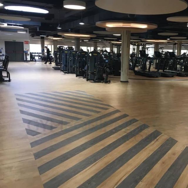 Pavigym Traffic Vinyl Gym Flooring - Wood Effect