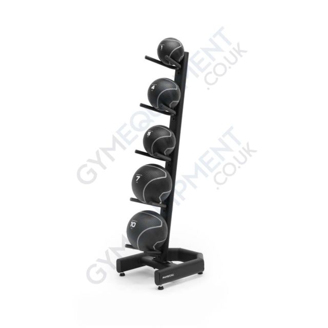 Physical 5 Medicine Ball Sets with Stand