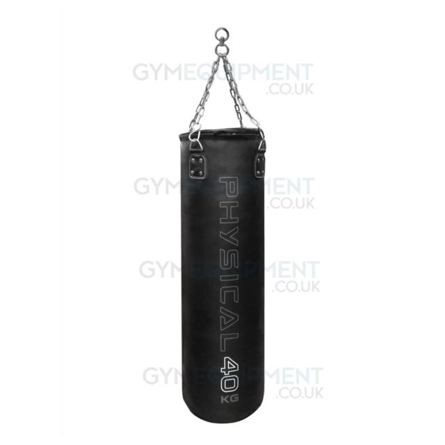 Physical Leather Punch Bag black