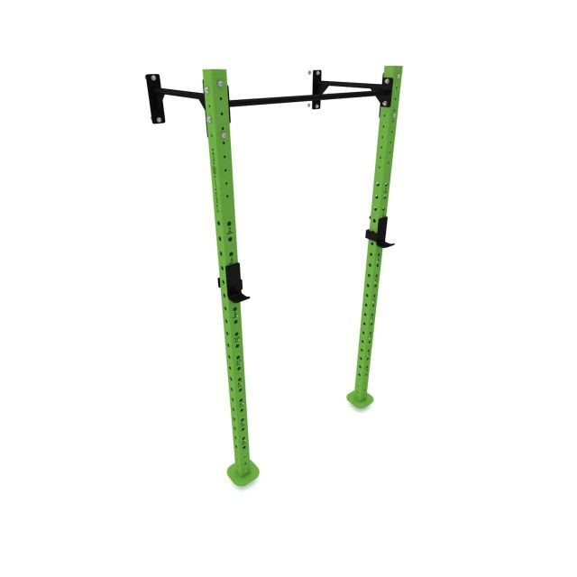 Swiss Barbell 1 Bay Wall Mounted Rig - Green