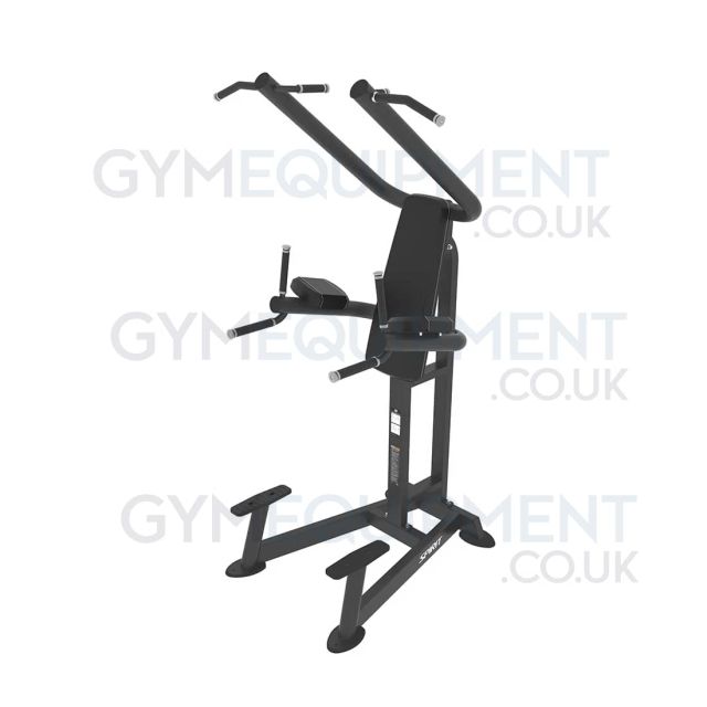 Spirit Fitness Chin Dip Leg Raise Station