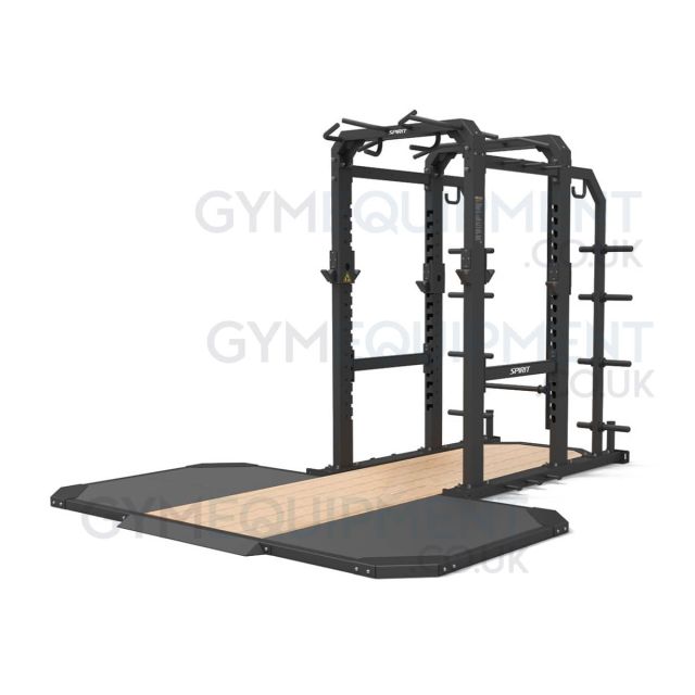Spirit Fitness Power Rack with Lifting Platform