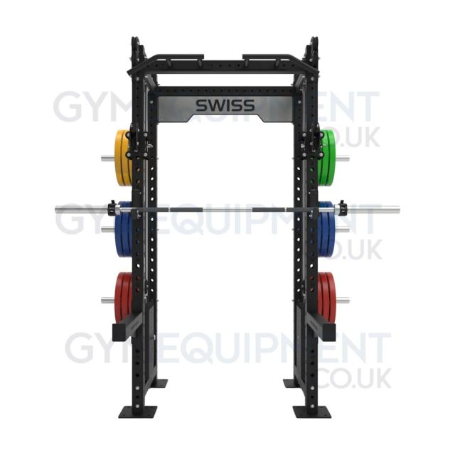 Swiss Performance Half Rack with Dual Weight Stacks