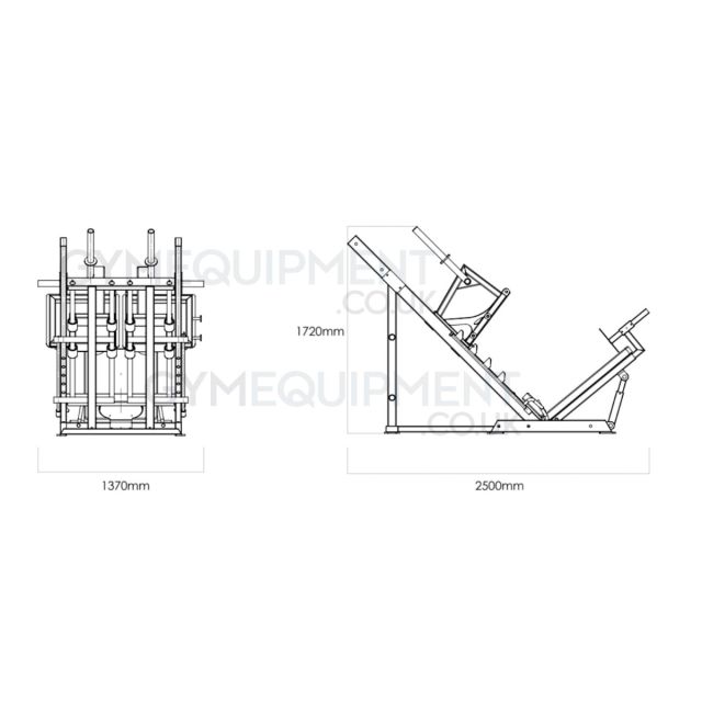Watson Animal Leg Press - Plate Loaded