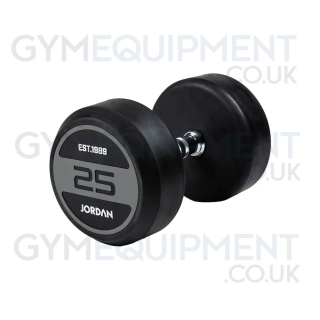 Jordan Rubber Dumbbell Sets (Grey)
