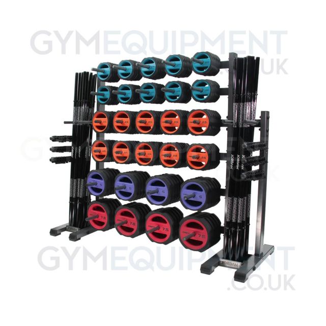 Jordan Studio Barbell Rack (Holds 30 sets)