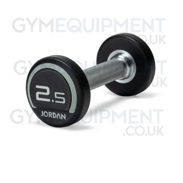 Jordan Premium Urethane Dumbbells (Grey Ends)