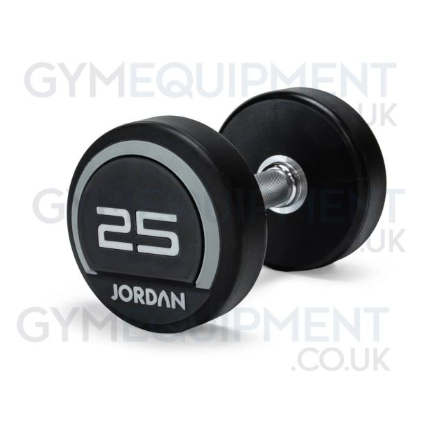 Jordan Premium Urethane Dumbbells (Grey Ends)