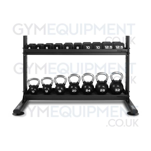 Physical Free Weight Modular Storage Rack - 2 Tier