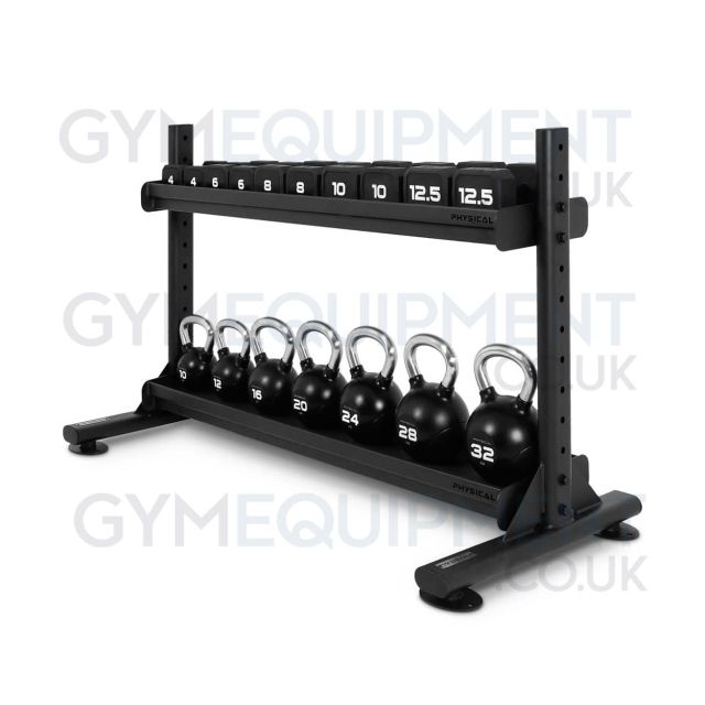 Physical Free Weight Modular Storage Rack - 2 Tier