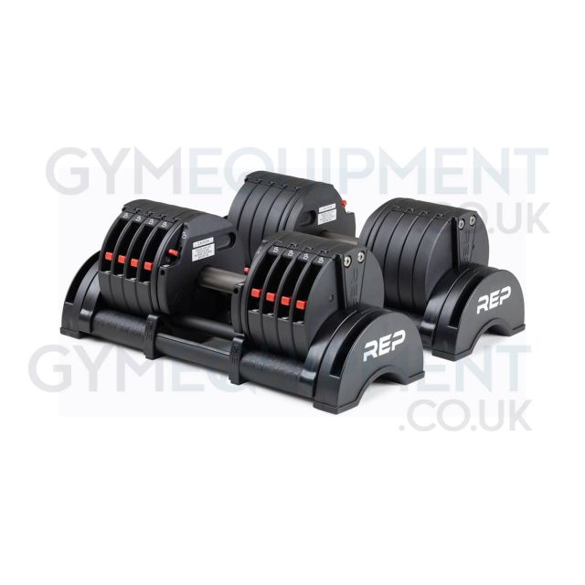 REP Fitness Quickdraw Adjustable Dumbbells
