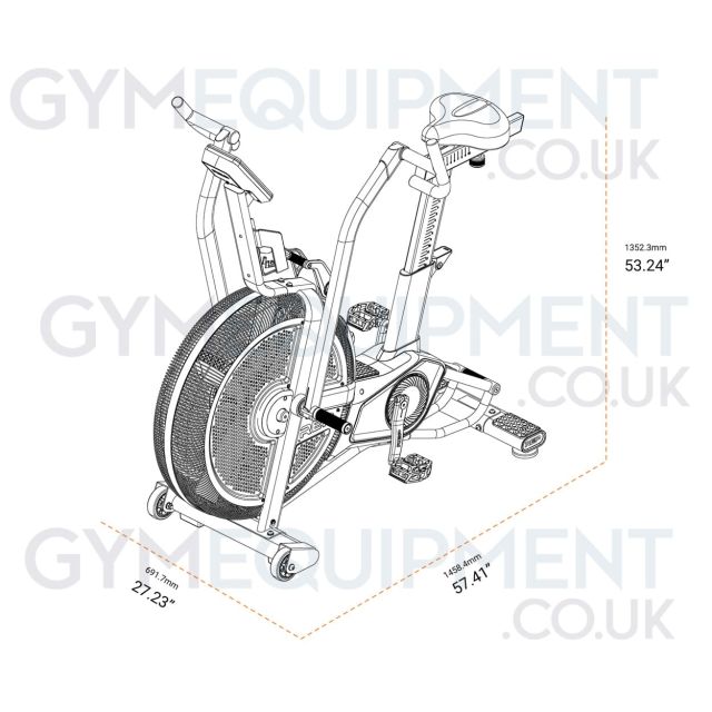 REP Fitness Strive Air Bike with VPR