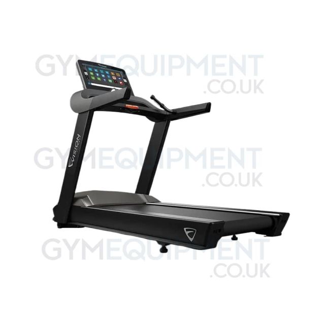 Vision Fitness T600E Treadmill - HD Entertainment Console