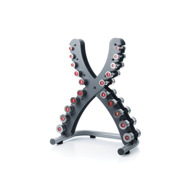 Classic Steel Dumbbells and X RACK - 1kg - 10kg Pairs