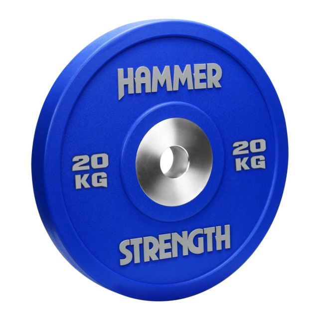 Hammer Strength Urethane Coloured 150kg Bumper Plate Set