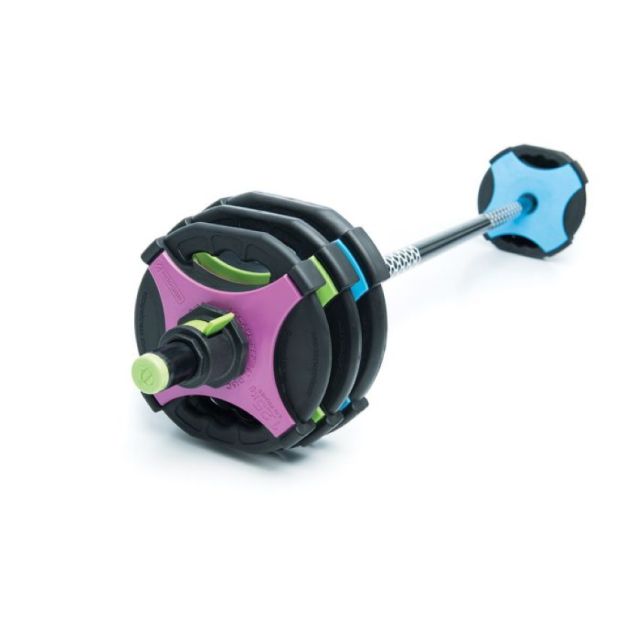 escape fitness urethane rep set barbell