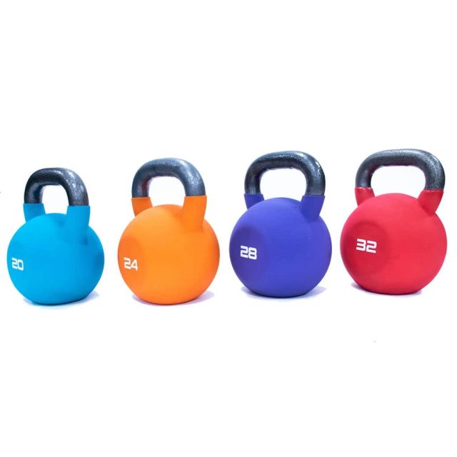 Jordan Coloured Neoprene Kettlebell Set (4-40kg)