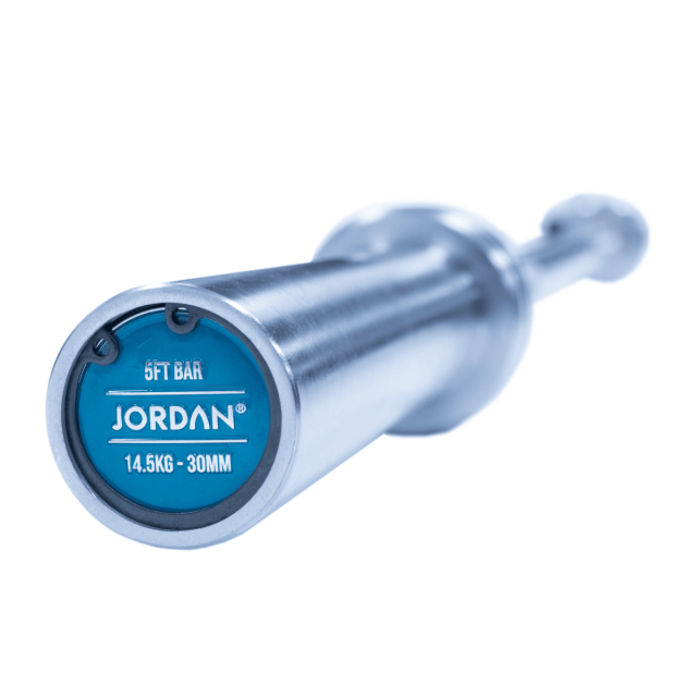 Jordan 5ft Steel Series Olympic Bar with Bearings