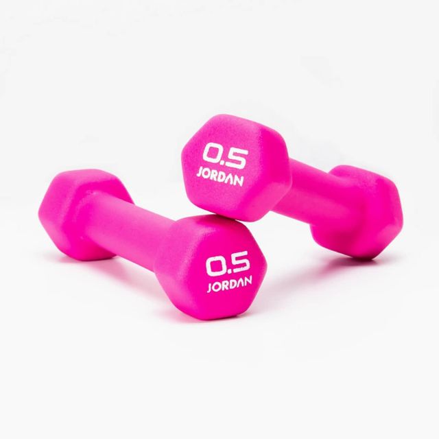 Neoprene Hex Studio Dumbbell Pairs (0.5kg - 10kg)