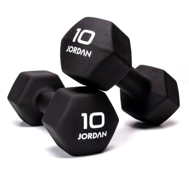 Neoprene Hex Studio Dumbbell Pairs (0.5kg - 10kg)