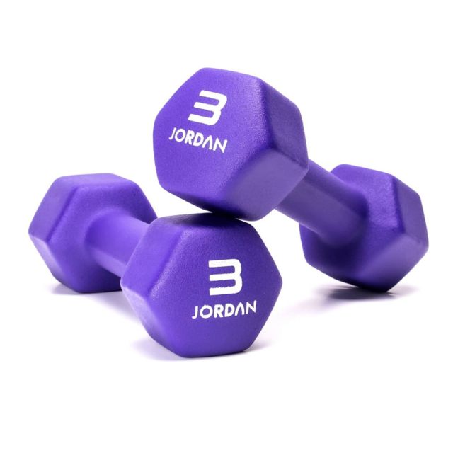 Neoprene Hex Studio Dumbbell Pairs (0.5kg - 10kg)