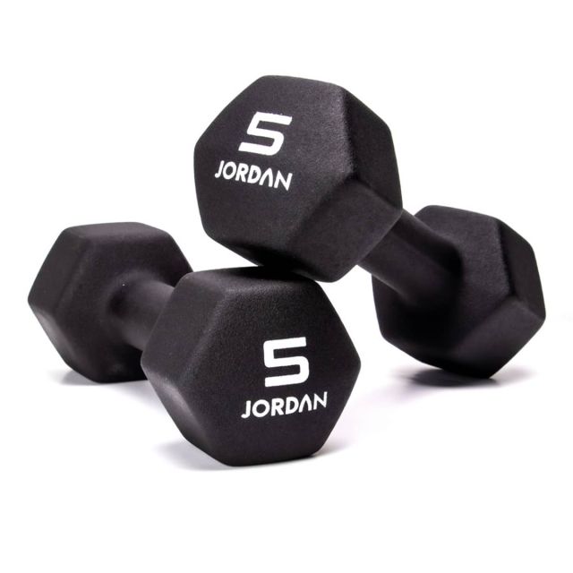 Neoprene Hex Studio Dumbbell Pairs (0.5kg - 10kg)