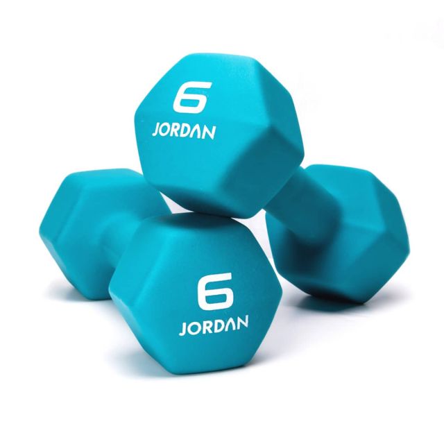 Neoprene Hex Studio Dumbbell Pairs (0.5kg - 10kg)