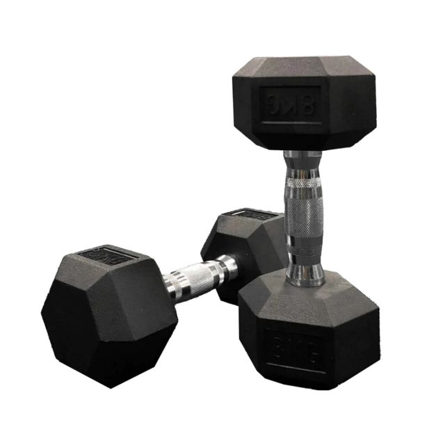 Jordan Rubber Hex Dumbbell Sets