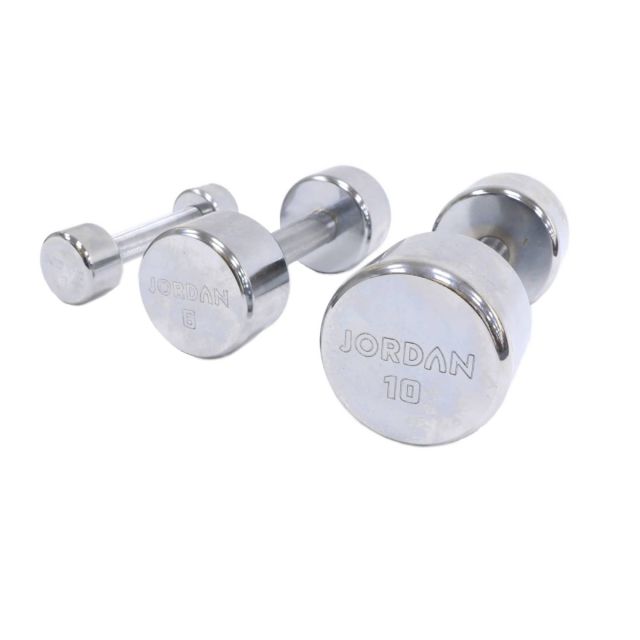 jordan chrome dumbbell sets