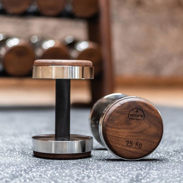 NOHRD Dumbbell Set and Rack
