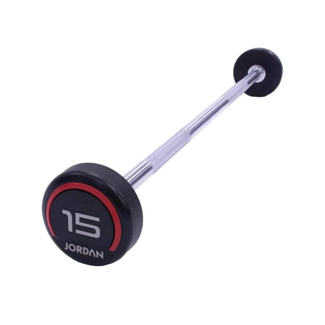 Jordan Premium Urethane Barbell with Straight Bar