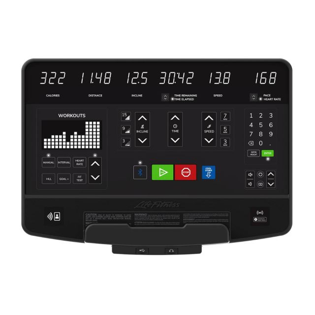 Life Fitness Aspire Treadmill with SL Console