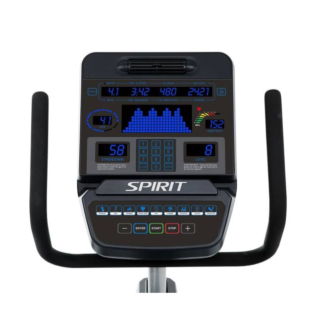 Spirit Fitness CR900 Recumbent Bike (LED Console)