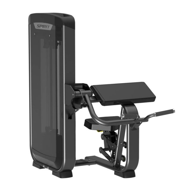 spirit 35 pin select seated bicep curl