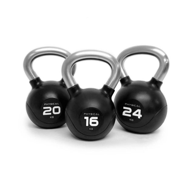 Physical Performance Polyurethane (PU) Kettlebells 4kg - 32kg