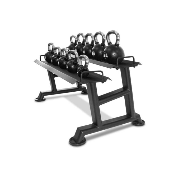 Physical Company 10 PU Kettlebell Set with Rack
