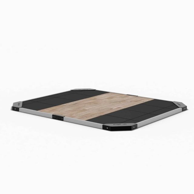 Exigo Weightlifting Platform with Oak Centre 2.44 x 2m (60mm)