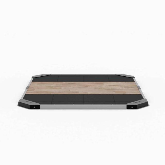 Exigo Weightlifting Platform with Oak Centre 2.44 x 2m (60mm)